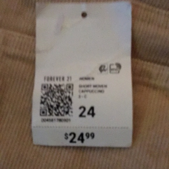 These are Forever 21 tan/cappuccino color shorts! - Picture 4 of 5